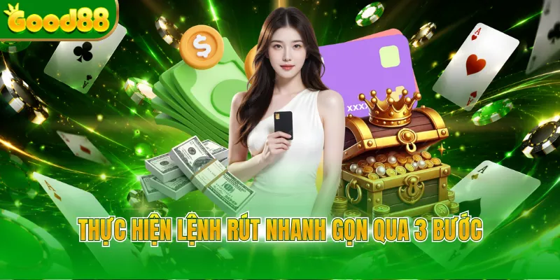 Thực hiện lệnh rút nhanh gọn qua 3 bước 
